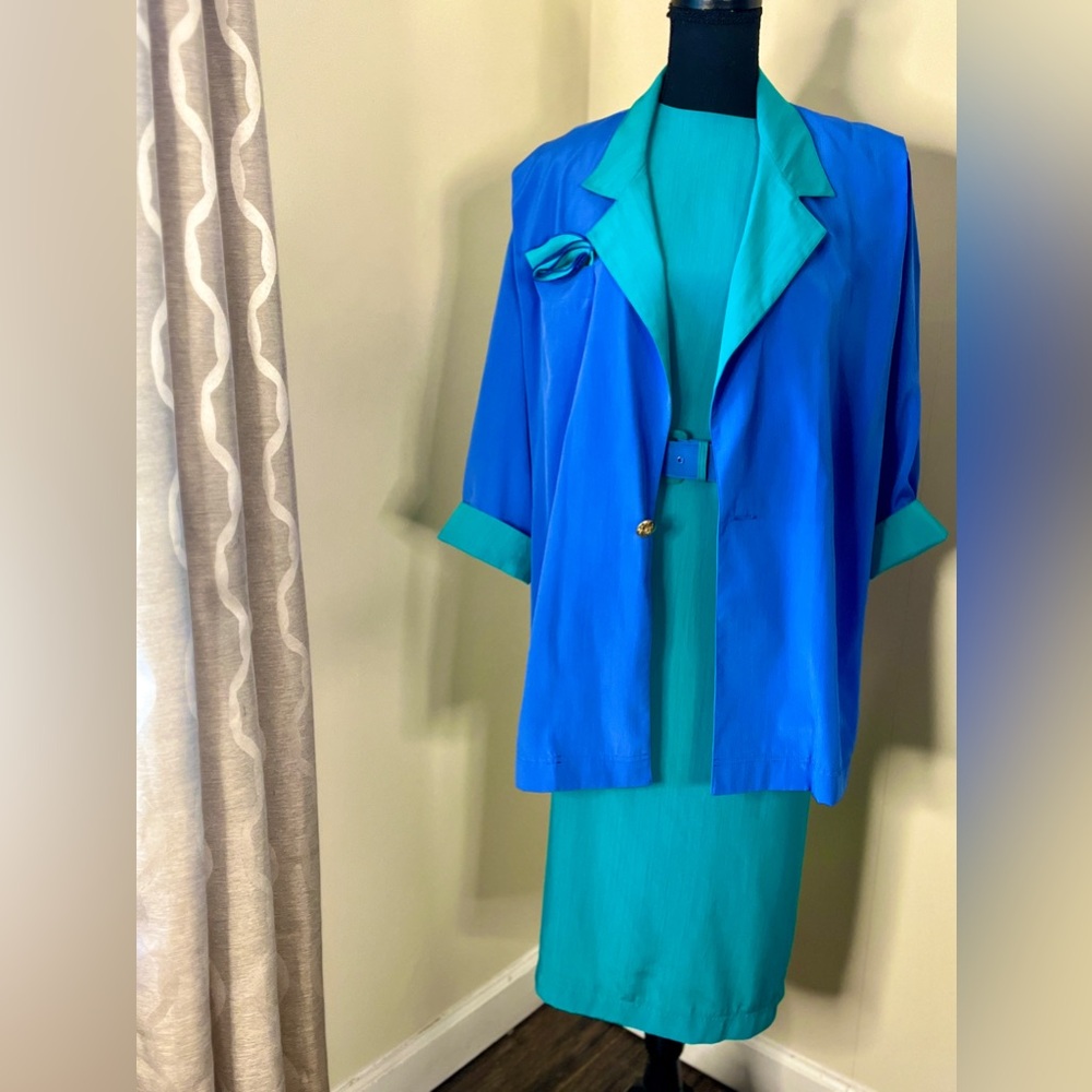 Vintage Dress and Jacket Set